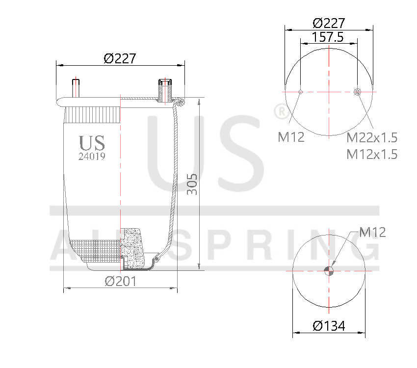 US - 24019 P